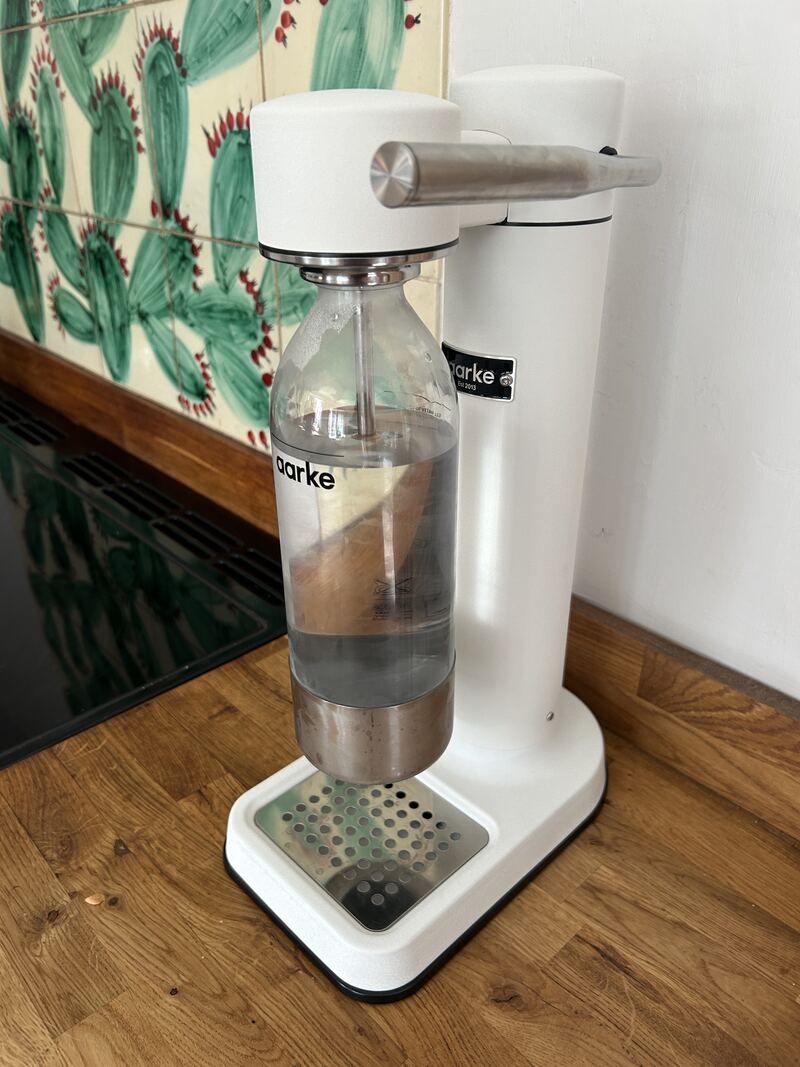Aarke Carbonator 3 sparkling water maker in matte white